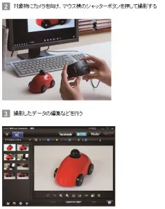 カメラ付マウス
